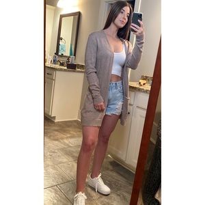 Light brown cardigan